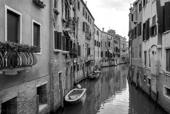 Santi Apostoli Canal in the Cannaregio district in Venice