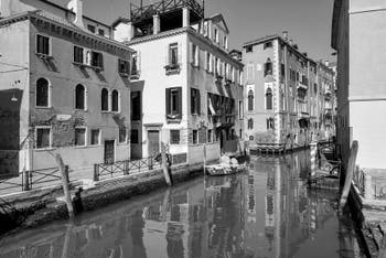 San Lorenzo Canal in the Castello District in Venice.
