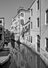San Martin Canal in the Castello District in Venice.