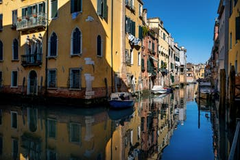 Acqua Dolce Canal in the Cannaregio district in Venice