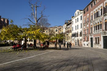 San Polo Square in Venice.