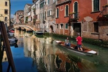Mascareta on the San Felice Canal in the Cannaregio district in Venice.