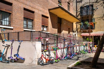 Spring Scooter Herd, in the Cannaregio district in Venice.