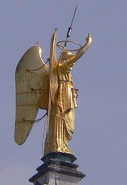 The Angel of the Campanile of Saint-Mark