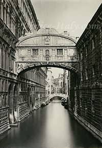 Bridge of Sighs (photograph 1890)