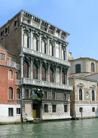 Flangini Palace Venice Italy on the Grand Canal