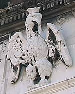 Eagle Facade Labia palace Grand Canal Venice Italy
