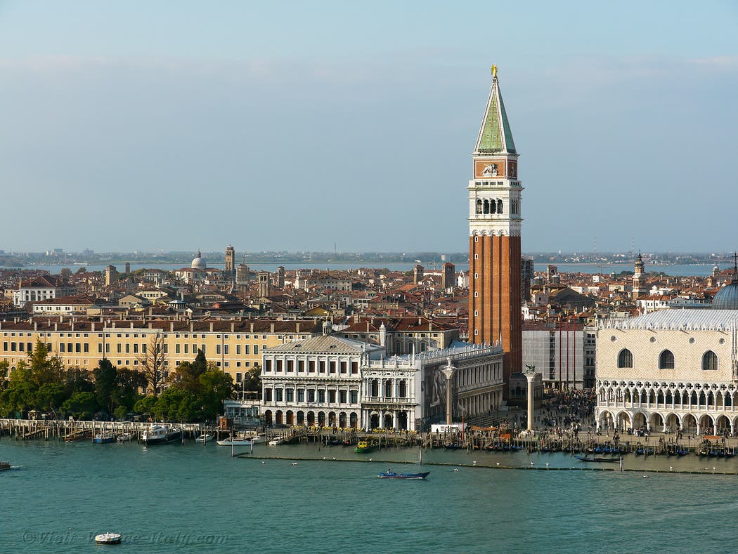 Campanile Bell Tower of Island San Giorgio Maggiore Venice