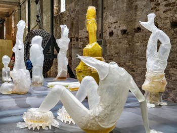 Andra Ursuta Sculptures at Venice Biennale of Art