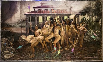 Christian Bendayan, Indios Antropófagos - Anthropophagous Indians, Biennale Art Venice