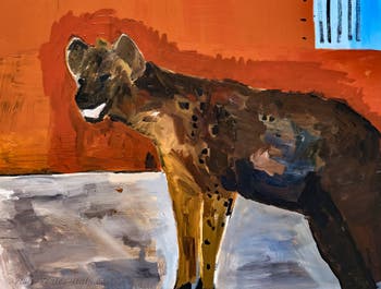 Henry Taylor, Hammons Meets a Hyena on Holiday, Biennale Art Venice