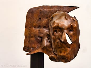Jean Luc Moulène, Marc Gilbert Mask, Biennale Art Venice
