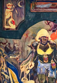 Michael Armitage, Pathos and the Twilight of the Idle, Venice Art Biennale