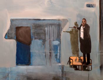 Noah Davis, The Conductor, Venice Biennale International Art Exhibition