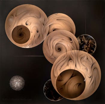 Tatsuo Ikeda, Brahman Chapter 3 Floating Sphere-6, Venice Biennale International Art Exhibition