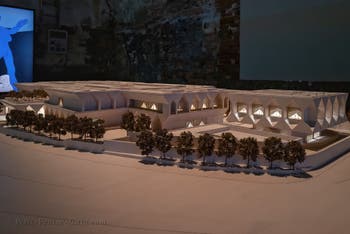 The Art and Cultural Center of India, The Kiran Nadar Museum of Art KNMA by David Adjaye at the 2023 Venice International Architecture Biennale