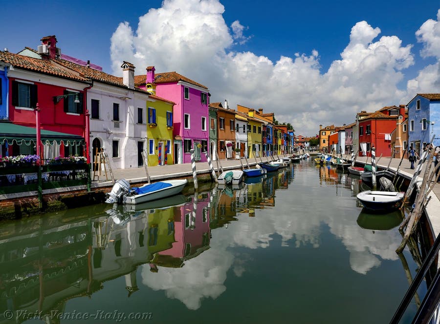Venice Italy islands lido murano burano