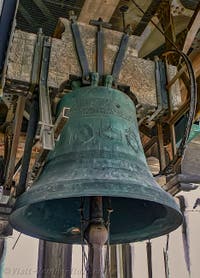 Saint-Mark Bell Tower's Bell in Venice Italy