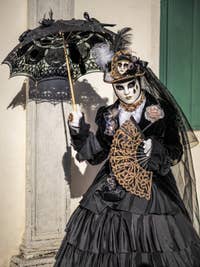 Venice Carnival Mask and Costume