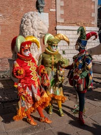 Venice Carnival, Masks and Costumes, Pantomime at the Arsenal.