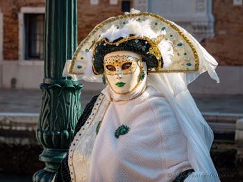 The Beauties with the vails of the Arsenal, Venetian Carnival Masks and Costumes.