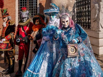 The Fairies of Time at the Arsenal, Venetian Carnival Masks and Costumes.