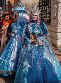 The Fairies of Time at the Arsenal, Venetian Carnival Masks and Costumes.