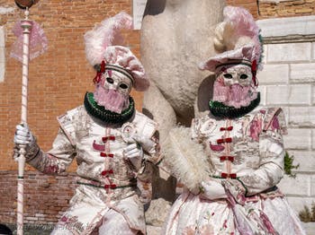 Venetian Carnival Masks and Costumes, The Pages with the World Map at the Arsenal.
