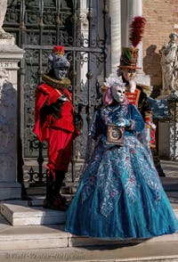 A noble lady of the future at the Arsenal, Venetian Carnival Masks and Costumes