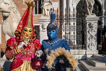 Supernatural and enchanting at the Arsenal, Venetian Carnival Masks and Costumes.