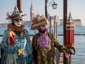 Rialto, Basilica and Campanile at Saint Mark, the Masks and Costumes of the Venetian Carnival
