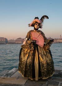 Venetian Carnival masks and costumes, Charm and refinement in San Giorgio Maggiore 