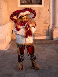 Venetian Carnival masks and costumes, The King's Jester at San Giorgio Maggiore