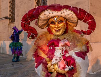 Venetian Carnival masks and costumes, The King's Jester at San Giorgio Maggiore