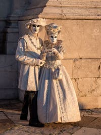 Venetian Carnival masks and costumes, Delicacy of Love in San Giorgio Maggiore