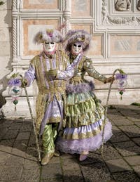The masks and costumes of the Venice Carnival: Splendor and grace at San Zaccaria