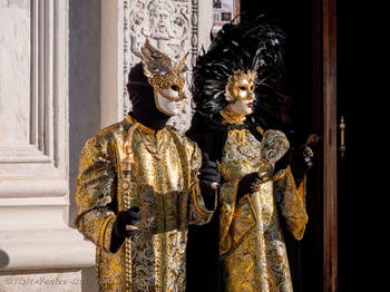 Eagle, Feathers and Nobility at San Zaccaria, Venetian Carnival Masks and Costumes