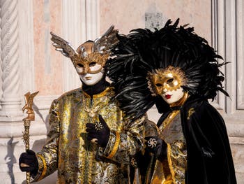 Eagle, Feathers and Nobility at San Zaccaria, Venetian Carnival Masks and Costumes