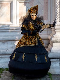 Golden Bee at San Zaccaria, Venetian Carnival Masks and Costumes