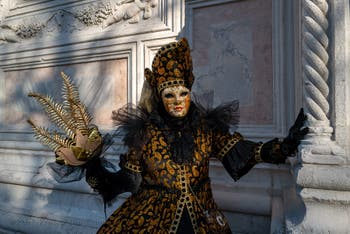 Golden Bee at San Zaccaria, Venetian Carnival Masks and Costumes