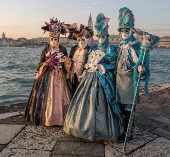 Venetian Carnival Mask and Costume: in Feathers and Embroideries on the Island of San Giorgio Maggiore