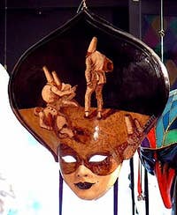 Mask Carnival Ca del Sol Venice Italy