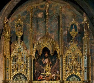 Giovanni d'Alemagna and Antonio Vivarini, Polyptych of the Body of Christ, Del Corpo del Cristo, Golden Chapel of San Tarasio of the Church of San Zaccaria in Venice