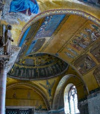 Saint-Mark Basilica Atrium's Mosaics in Venice Italy