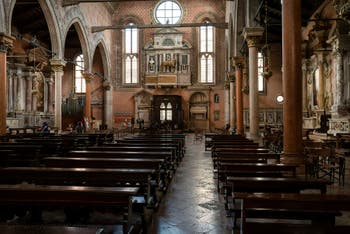 Church of Santo Stefano in the Saint Mark's District in Venice