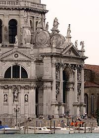 Church Madona de la Salute Venice Italy