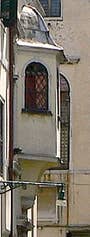 Extérieur de la bimàh Scuola Levantina
