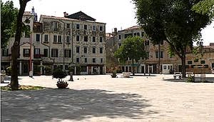 Ghetto of Venice: the Campo of Ghetto Nuovo