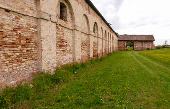 The island of Lazzaretto Nuovo in Venice