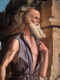 Bartolomeo Montagna, Saint Jerome, Poldi Pezzoli Museum in Milan in Italy